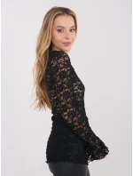 Bluzka PM BZ model 21821398 czarny - FPrice Bluzka PM BZ model 21821398 czarny - FPrice
