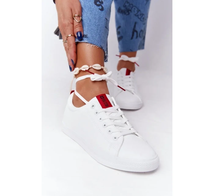 Dámské módní tenisky Big Star - bílé Dámské módní tenisky Big Star - bílé