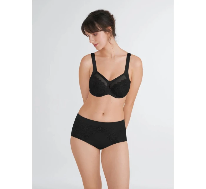 Dámská podprsenka Lovely Lotus model 21025383 004 Černá - Felina