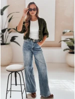 Dámský svetr NUTI zelený FashionStreet MY1672 Dámský svetr NUTI zelený FashionStreet MY1672