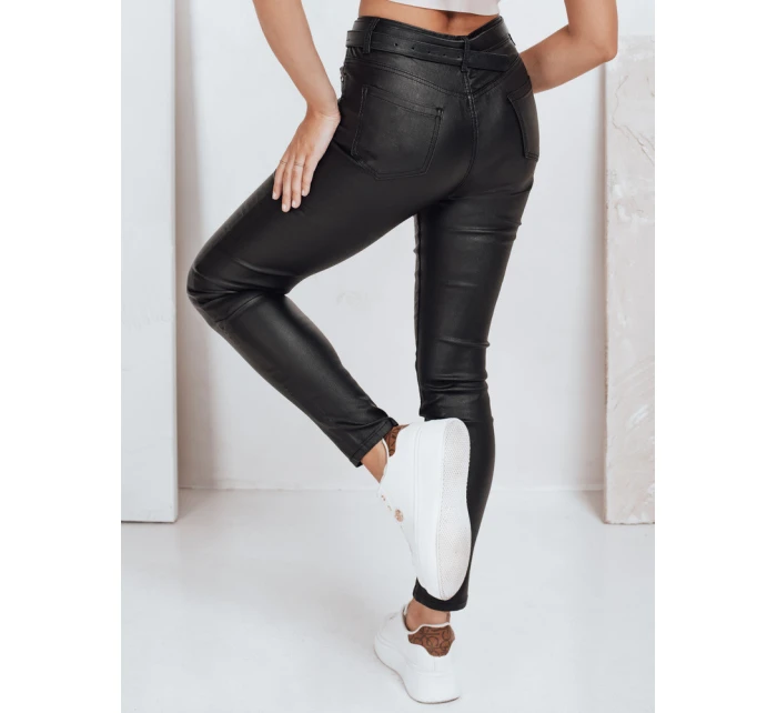 Dámské voskované skinny džíny černé Dstreet model 21992500 - FashionStreet
