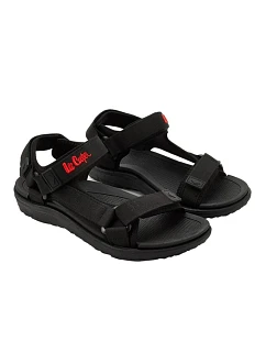 pánské boty na suchý zip sandály na letní model 22073586 světle černé - Lee Cooper