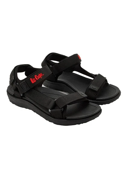 pánské boty na suchý zip sandály na letní model 22073586 světle černé - Lee Cooper