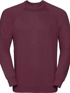Russell Athletic 762M Raglánová mikina 10.762M burgundy