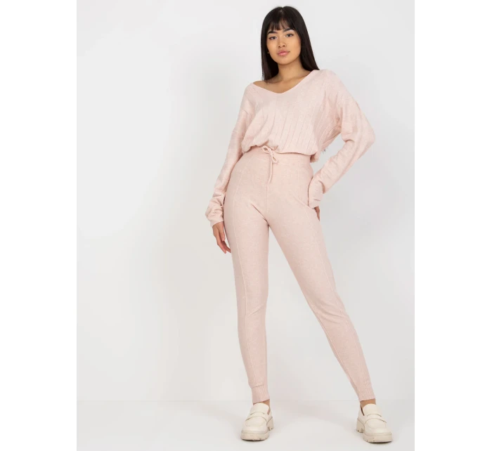 Kalhoty VI SP 20281.40P světle růžová