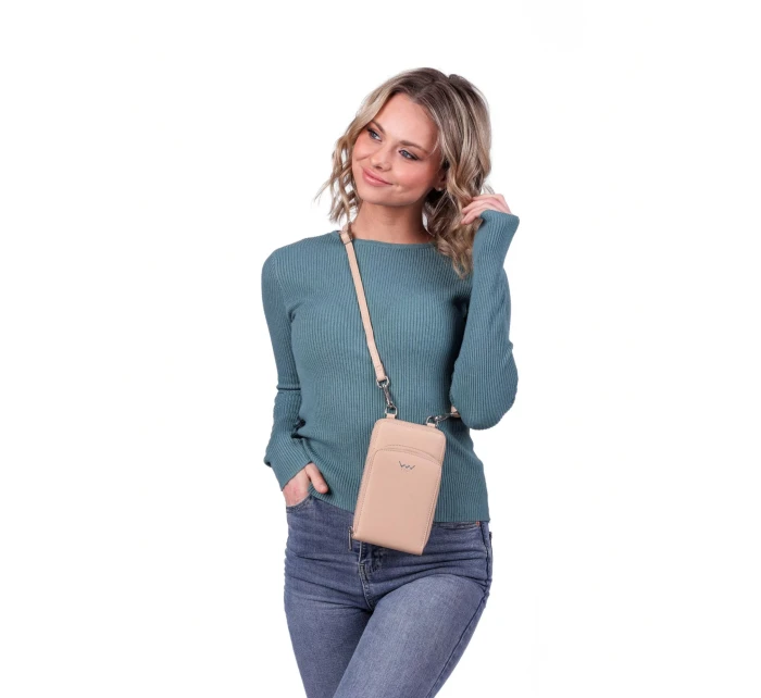 Dámská crossbody peněženka Vuch Rosia Beige