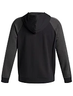 Pánská mikina Rival Fleece Colorblock Hoodie black model 21812664 001 pánská - Under Armour