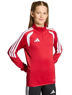 Dětská mikina adidas Tiro 26 League Training Top červeno-bílá JY7163