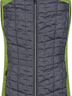 JN Dámská pletená hybridní vesta 02.0 kiwi melange/anthracite melange model 22489238 - Daiber