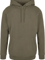 Build your Brand BB 001 Pánská mikina s kapucí 56.B001 olive
