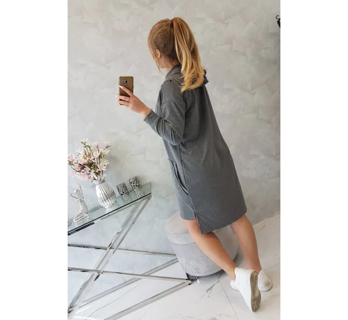 Neomezené grafitové šaty Neomezené grafitové šaty