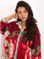 Koszula IT KS model 21393127 bordowy - FPrice