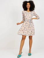 Šaty LK SK 508006.92P béžová