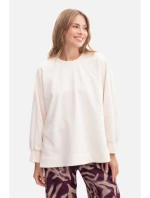 Pletená mikina volného střihu model 21379936 - BeWear