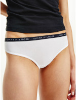 Tommy Hilfiger 3Pack tanga kalhotky UW0UW028290TF černá/bílá/šedá