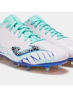 Pánské kopačky Joma GOL 2472 FG White Turquoise