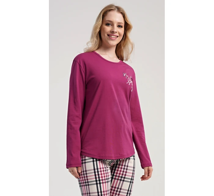 Dámské pyžamo dlouhé Andrea