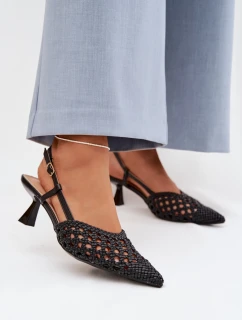 Sandály na podpatku  model 225221 Step in style