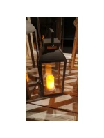 LED svíčka s efektem plamene 7,5x9,5 cm LED svíčka s efektem plamene 7,5x9,5 cm