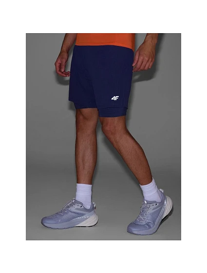 Pánské rychleschnoucí outdoorové běžecké šortky model 22071357 - 4F Pánské rychleschnoucí outdoorové běžecké šortky model 22071357 - 4F
