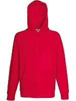Lightweight Hooded Sweat Pánská raglánová mikina s kapucí model 22445990 red - Fruit of the Loom Lightweight Hooded Sweat Pánská raglánová mikina s kapucí model 22445990 red - Fruit of the Loom