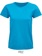 SOL'S Pioneer Women Dámské tričko z bio bavlny 25.3579 aqua SOL'S Pioneer Women Dámské tričko z bio bavlny 25.3579 aqua