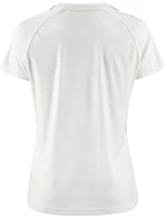 Craft Teamwear Squad Go Contrast Jersey W Dámské kontrastní sportovní tričko 82.2726 white Craft Teamwear Squad Go Contrast Jersey W Dámské kontrastní sportovní tričko 82.2726 white