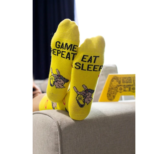 Unisex ponožky s motivem – balení 2 v model 21770426 - K-Fashion Unisex ponožky s motivem – balení 2 v model 21770426 - K-Fashion