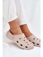 Dámské Pěnové Pantofle Béžové model 21698082 - Boto Dámské Pěnové Pantofle Béžové model 21698082 - Boto