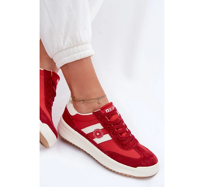Dámské tenisky Big Star TT274158 Červené