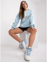 Mikina EM BL 617 model 17047518 světle modrá - FPrice Mikina EM BL 617 model 17047518 světle modrá - FPrice