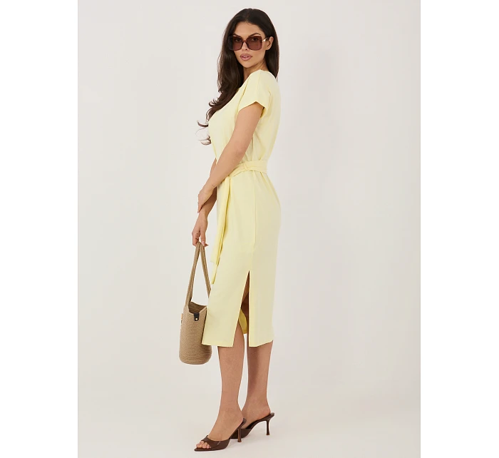 Sukienka RV SK model 22076853 jasny żółty - FPrice