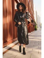 Černé semišové kotníkové boty s podpatky model 20020597 - Kesi Černé semišové kotníkové boty s podpatky model 20020597 - Kesi