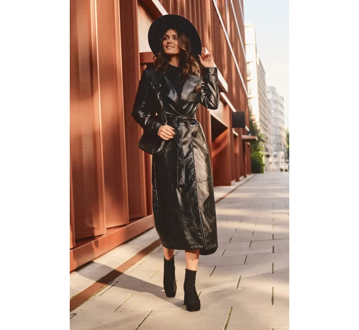 Černé semišové kotníkové boty s podpatky model 20020597 - Kesi Černé semišové kotníkové boty s podpatky model 20020597 - Kesi