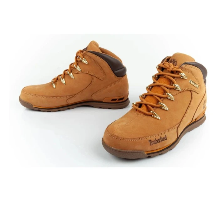 Pánské kotníkové boty Euro Rock M TB06164R231 Světle hněda Camel - Timberland Pánské kotníkové boty Euro Rock M TB06164R231 Světle hněda Camel - Timberland
