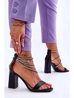 Sandály na podpatku  model 178019 Step in style