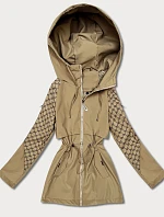 Dámská písková bunda s monogramem Goodlookin (KK60412-4#)