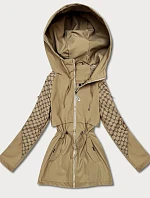 Dámská písková bunda s monogramem Goodlookin (KK60412-4#)
