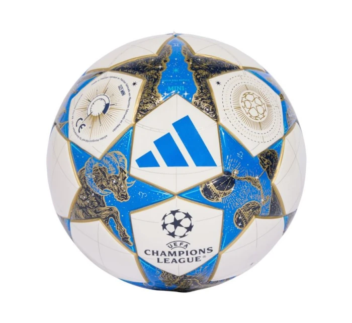 UCL Mini League Stage fotbalový míč modrý a zlatý model 21274823 - ADIDAS UCL Mini League Stage fotbalový míč modrý a zlatý model 21274823 - ADIDAS