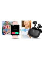 Bezdrátová sluchátka GIEWONT RealSound PRO ANC ENC GWS800-1 Black