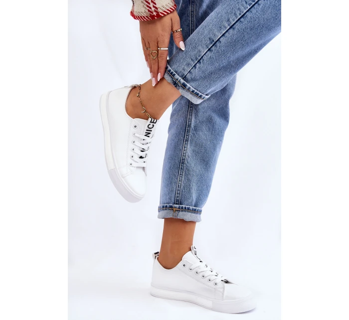 Dámské Tenisky Klasické Bílé model 21524880 - Boto Dámské Tenisky Klasické Bílé model 21524880 - Boto