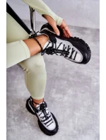 Dámská sportovní obuv Memory Foam System Big Star KK274053 Černo-šedá