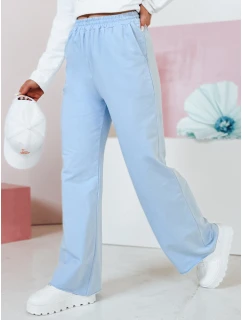 Dámské tepláky se širokými nohavicemi DRESLINA modrá FashionStreet UY2694