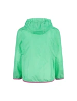 CMP Kid G Jacket Rain Fix Hood lehká zelená nepromokavá bunda (3X53255-E306)