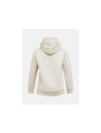 Dětská mikina PEAK PERFORMANCE Jr Original Small Logo Hood, barva béžová