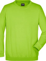Daiber JN 40 Mikina z těžké bavlny 02.0040 lime green