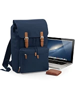 BG Vintage batoh na notebook 52.0 french navy model 22480908 - BagBase