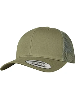 Flexfit 6606/6606T 6 panelová vintage kšiltovka "Trucker" 55.6606 buck