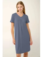 Letní noční košile se záhyby model 20893968 - Vamp