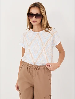 Bluzka RV BZ model 22102644 beżowy - FPrice